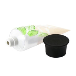 120ml 4oz soft Round Tube with black Screw cap for Hand Cream Packaging 