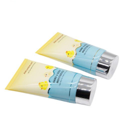 120ml 4fl.oz. Plastic Tube with Plating Cap for Hand Cream Packaging