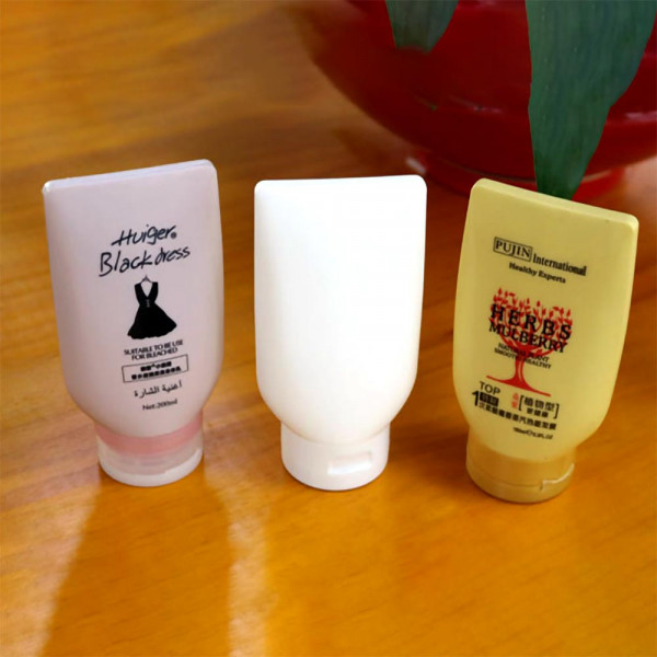 150ml 5oz stand-up Bottle with the flip-top cap tottle for shampoo skincare packaging