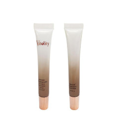 15g Eye Cream packaging cosmetic Tube with Plating Cap