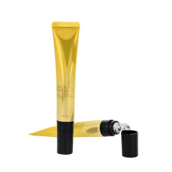 15ml soft tube for Eye Cream packaging cosmetic metal applicator