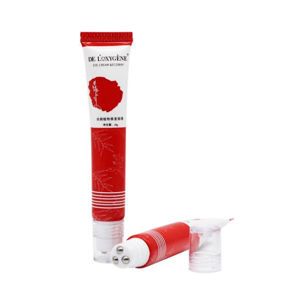 20ml 3 RollerBalls Eye Cream Cosmetic Tube Packaging