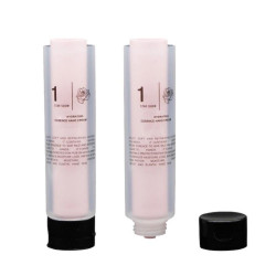 60ml 2oz Plastic Dual Chamber Tube with Screw Cap for cosmetic Packaging