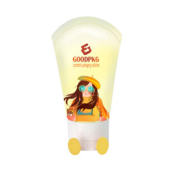 40ml 1oz soft Round Tube with cute Screw flip-top cap for Hand Cream Packaging 