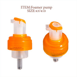43 410 Plastic Foamer Double Color Pump Foaming Foaming Soap Face Wash dispenser