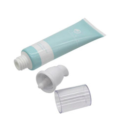 60ml 2oz Plastic Cosmetic Airless Pump Tube for makeup cosmetic Packaging
