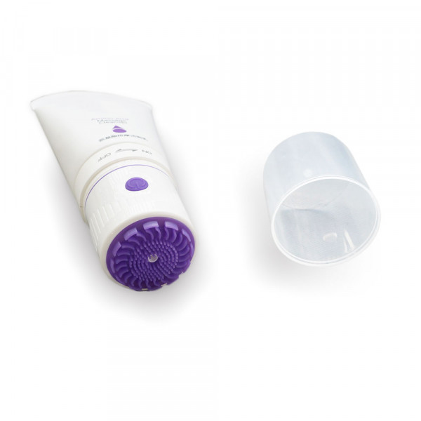 Packaging supplier, Plastic tube with silicone massager electric vibrating applicator Head for cosmetic packaging