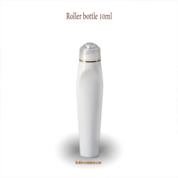 10ml Roll on Top high class Plastic Bottle with Stainless steel 304 roller Ball with screw Cap