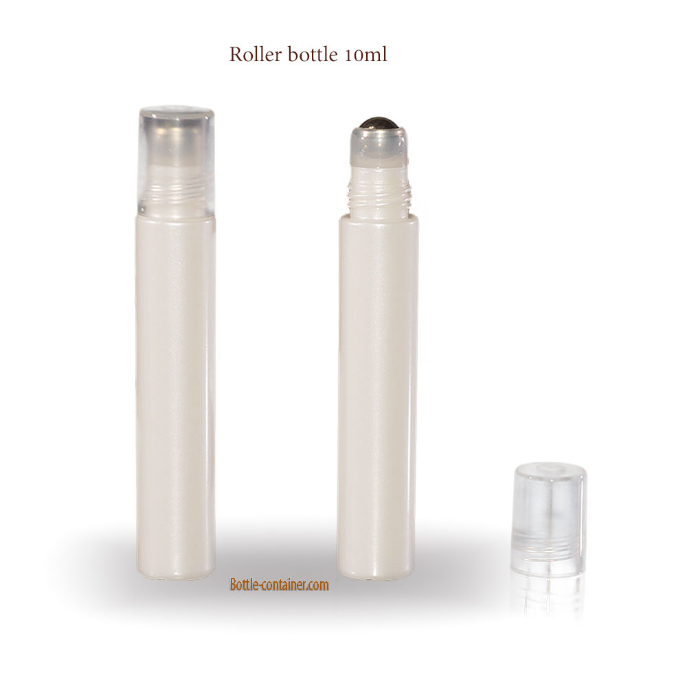 10ml Roll On Bottles with Stainless Steel Rollerball and Cap