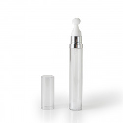 Premium Skincare Packaging: 12ml Eye Cream Bottle with Spatula Applicator Head and Airless Pump