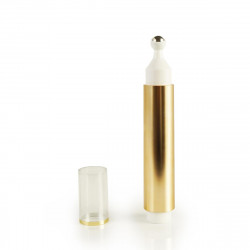 Manufacturer Exclusive: Airless Pump 15ml Red Eye Cream Bottle with Roll-On Ball Application for Skincare Products